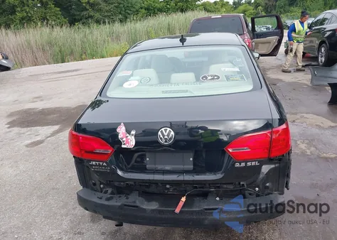 2011 Volkswagen Jetta 2.5L Sel из США, поврежденный, VIN 3VWLX7AJ8BM328613